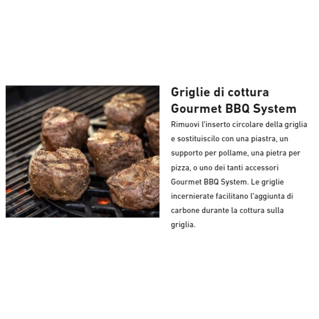 Vendita online Barbecue a carbone Weber Master Touch GBS Premium E-5775 Ø 57